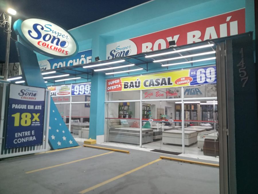 Fachada Super Sono Colchões Vila Sônia/Butantã